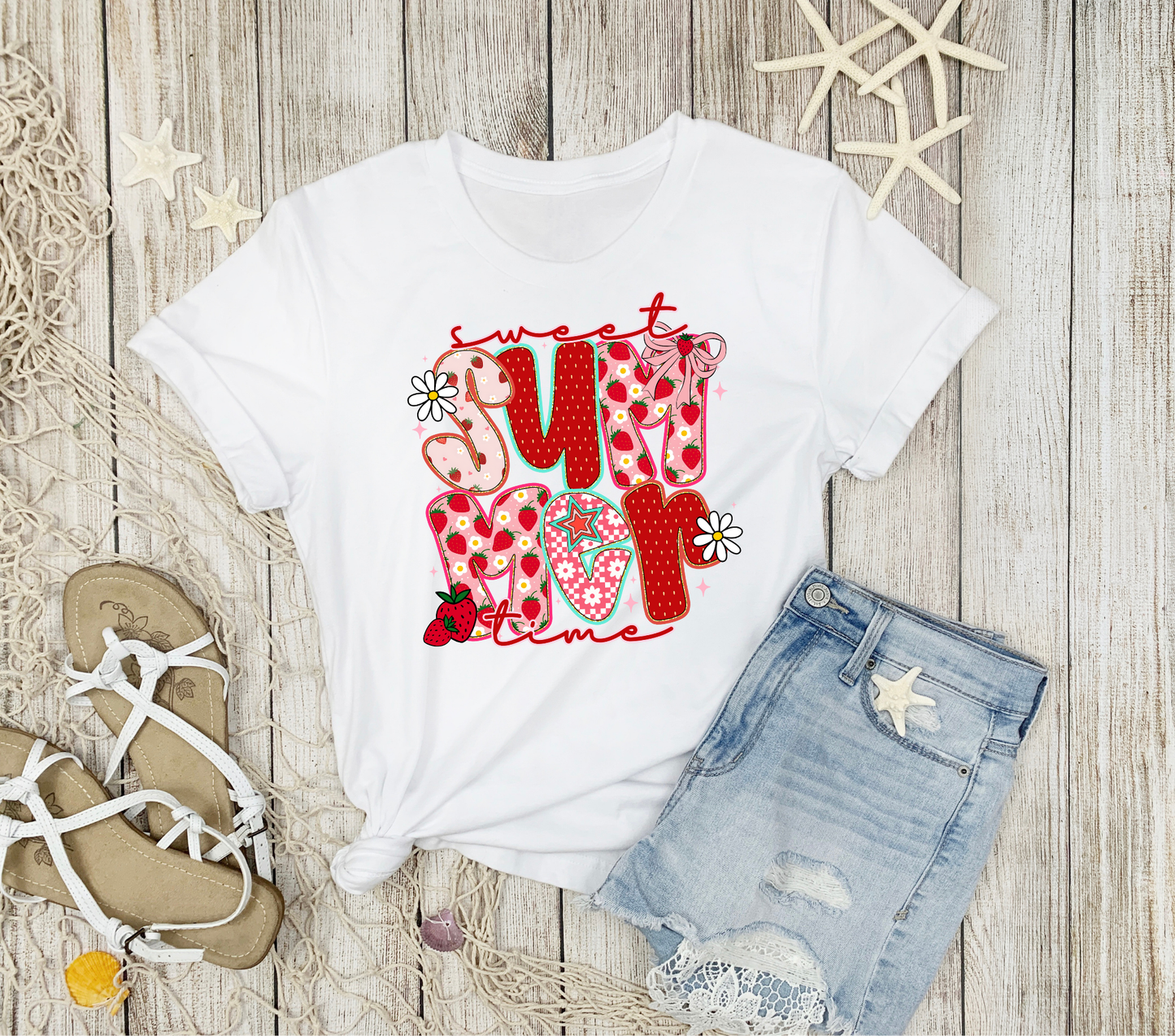 Sweet Summer Vibes Unisex T-Shirt, Summer Shirt, Casual Tee, Gift for Her, Trendy Graphic Tee, Beach Wear