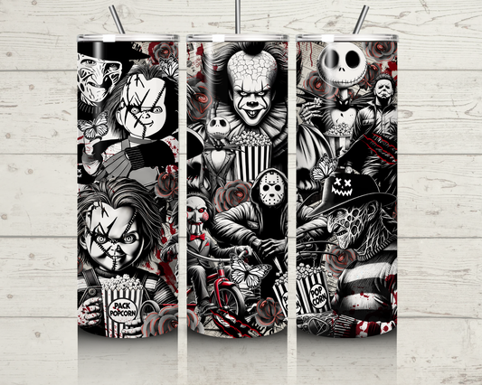 Horror Men Halloween Tumbler